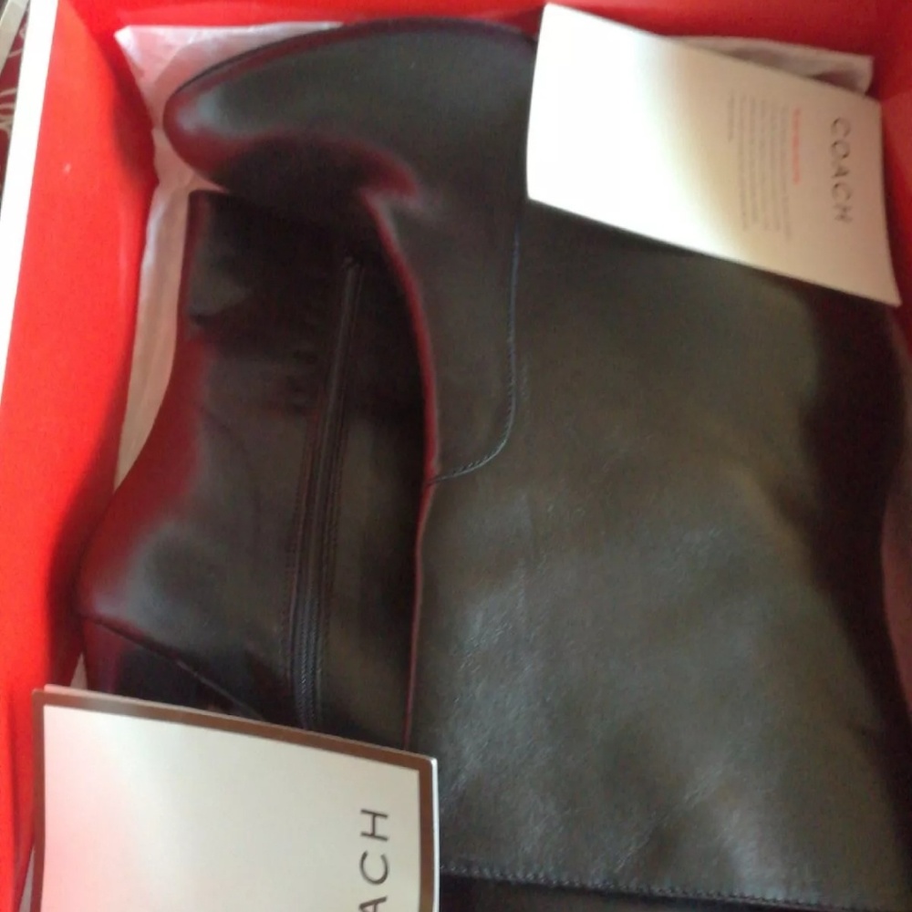 Coach A7005 Melinda soft calf boot 11M NTW - Picture 4 of 4